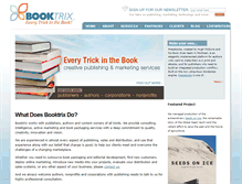Tablet Screenshot of booktrix.com